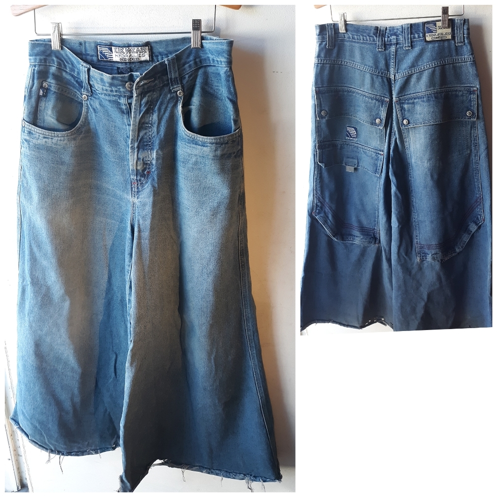 Super wide leg old school rave jeans